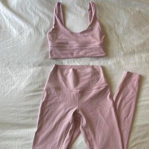 Lululemon Align Sports bra and leggings set
